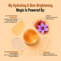 Ghar Soaps Magic Gel | For Skin Brightening | With Arbutin, Niacinamide & Saffron | For all skin types 50gm - 3
