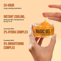 Ghar Soaps Magic Gel | For Skin Brightening | With Arbutin, Niacinamide & Saffron | For all skin types 50gm - 5