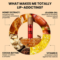 Ghar Soaps Honey Lip Oil SPF 30 PA+ | Hydrating, Non-Sticky Gloss with Honey & Vitamin E (Kiss Me Babe) 10ml - 3