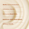 Ghar Soaps Gentle Exfoliating Hand Wash | For 99.9% germ protection and soft hands | With Glycerin, Walnut Shell Powder, and Saffron | For all skin types 200ml - 5