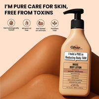 Ghar Soaps Magic Brightening Body Lotion for brighten and smooth skin 200ml - 7
