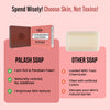 Ghar Soaps Palash Soap for Soft, Smooth, Glowing Skin 100gm - 6