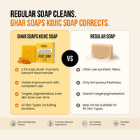 Ghar Soaps Kojic Acid Soap for pigmentation and dark spots reduction (100g each) - 3