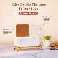 Ghar Soaps Magic Baby Bar | For Glowing Baby skin | With Ubtan + Malai + Kesar | pH 5.5 & dermatalogically tested (75g each) - 5