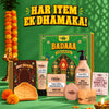Ghar Soaps Bada Glow Patakha Kit | Diwali Gift Box | Magic Soap, Face Wash, Cream & Body Lotion | With Room Freshener, Chocolates & Seed Greeting Card 200gm - 1