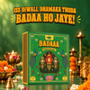 Ghar Soaps Bada Glow Patakha Kit | Diwali Gift Box | Magic Soap, Face Wash, Cream & Body Lotion | With Room Freshener, Chocolates & Seed Greeting Card 200gm - 7