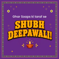 Ghar Soaps Dhamakedaar Glow Patakha Kit | Diwali Gift Box | Magic Soap, Face Wash, Cream, Sunscreen & Magic Oil | With Body Lotion, Room Freshener & Chocolates 250gm - 8