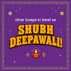Ghar Soaps Dhamakedaar Glow Patakha Kit | Diwali Gift Box | Magic Soap, Face Wash, Cream, Sunscreen & Magic Oil | With Body Lotion, Room Freshener & Chocolates 250gm - 8