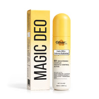 Ghar Soaps Magic Deo Underarm Brightening Mist | 5X Brightening Complex for Dark Underarms | 24 Hrs+ Odour Control | Alcohol-Free, Non-Sticky & Quick-Dry Deodorant Spray for Men & Women | 100 ml - 1