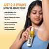 Ghar Soaps Magic Deo Underarm Brightening Mist | 5X Brightening Complex for Dark Underarms | 24 Hrs+ Odour Control | Alcohol-Free, Non-Sticky & Quick-Dry Deodorant Spray for Men & Women | 100 ml - 9