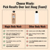 Ghar Soaps Magic De-Tan body wash for tan removal | Exfoliating with Saffron, Lactic Acid & Niacinamide | Detan body wash | Removes Tan & Evens Skin Tone | (250ml x 2 Pack) 500 ml - 7
