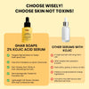Ghar Soaps kojic acid serum infused with 1% alpha arbutin to reduce pigmentation