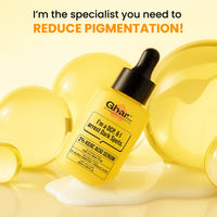 Ghar Soaps kojic acid serum infused with 1% alpha arbutin to reduce pigmentation