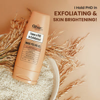 Ghar Soaps Magic Brightening Peeling Gel Natural Dead Skin Remover & Hydrating Exfoliant Scrub