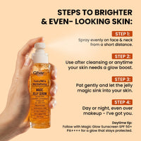 Ghar Soaps Magic Jelly Mist Serum | India First Jelly Mist Face Serum with Saffron, Niacinamide & Astaxanthin