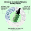 Ghar Soaps Salicylic Acid Serum 2X + Eraser 2X Formula | Acne & Pimple Eliminator | Deep Pore Cleanser & Oil