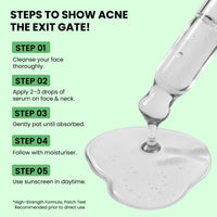 Ghar Soaps Salicylic Acid Serum 2X + Eraser 2X Formula | Acne & Pimple Eliminator | Deep Pore Cleanser & Oil