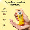 GHAR SOAPS Sunscreen SPF 50 PA++ Magic Glow Sunscreen SPF 50+ UVA/UVB Protection Saffron & Vitamin E 60ml