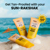 GHAR SOAPS Sunscreen SPF 50 PA++ Magic Glow Sunscreen SPF 50+ UVA/UVB Protection Saffron & Vitamin E 60ml