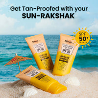 GHAR SOAPS Sunscreen SPF 50 PA++ Magic Glow Sunscreen SPF 50+ UVA/UVB Protection Saffron & Vitamin E 60ml
