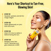 GHAR SOAPS Sunscreen SPF 50 PA++ Magic Glow Sunscreen SPF 50+ UVA/UVB Protection Saffron & Vitamin E 60ml