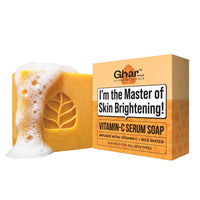 Ghar Soaps Vitamin C Brightening Soap Glow Boosting Bath Bar