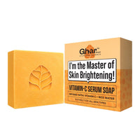 Ghar Soaps Vitamin C Brightening Soap Glow Boosting Bath Bar