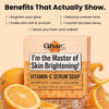 Ghar Soaps Vitamin C Brightening Soap Glow Boosting Bath Bar