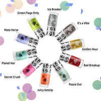 Elitty Mad Over Nails Long Lasting Nail Coats Shimmer