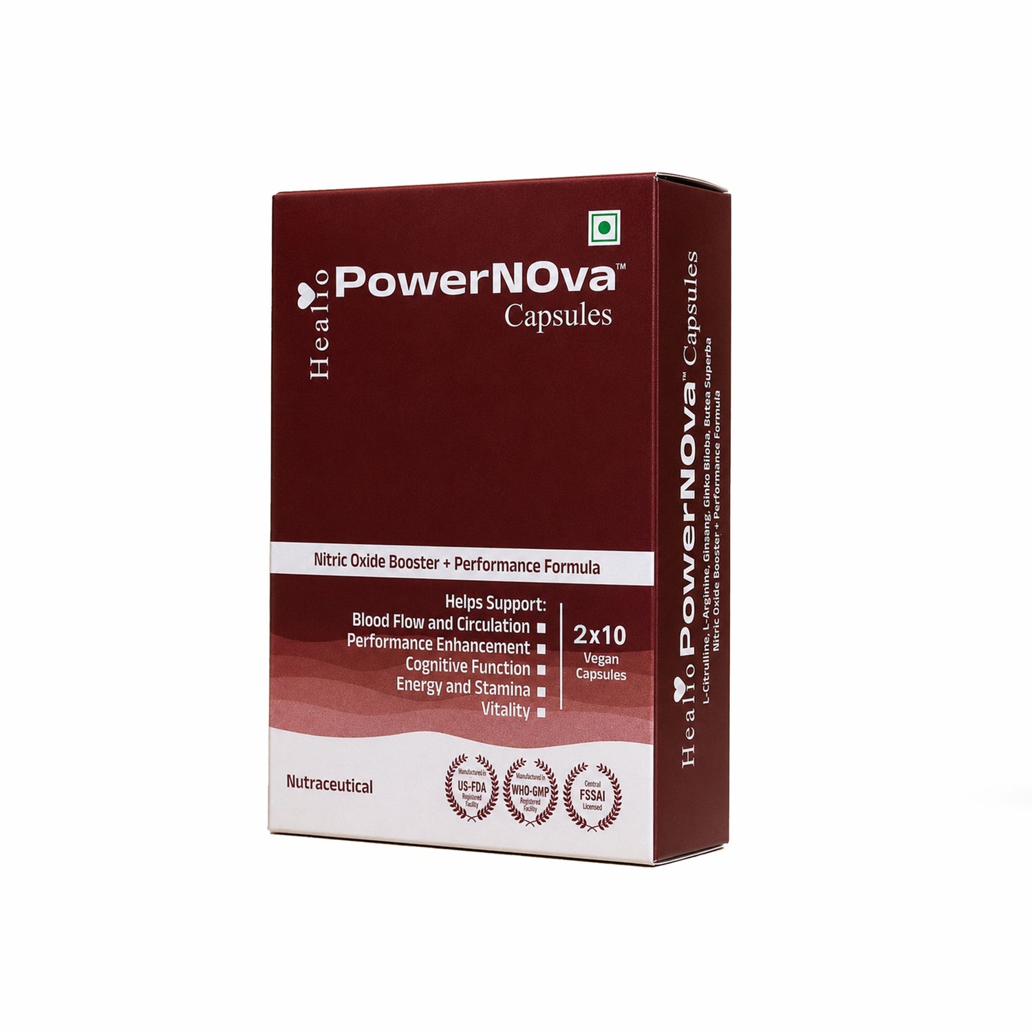 Healio Pharma Healio PowerNOva Capsules - 1
