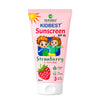 HealthBest Kids Sunscreen SPF 30 PA+++ Strawberry, 100 ml | Boosts Vitamin D Absorption Prevents Tanning - 1