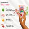HealthBest Kids Sunscreen SPF 30 PA+++ Strawberry, 100 ml | Boosts Vitamin D Absorption Prevents Tanning - 7