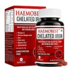 HealthBest Chelated Iron with Vitamin C, 60 Veg Tablets | Bioavailable Ferrous Bisglycinate, Hemoglobin Formation, Energy Metabolism, Gentle on Stomach, Women & Men 60 Tablets - 3