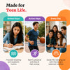 Healthbest Teens Chelated Iron Supplemet with Zinc & Folic Acid | Supports Haemoglobin & Reduces Fatigue (13–19 Years) 60 Capsules - 9