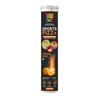 Healthbest Teens Sports Fizz+ Electrolyte Effervescent Tablets with Vitamin C & B12 | Supports Hydration, Energy, Immunity & Focus, No Metallic - 20 Orange Rush Tablets 50gm - 1