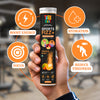 Healthbest Teens Sports Fizz+ Electrolyte Effervescent Tablets with Vitamin C & B12 | Supports Hydration, Energy, Immunity & Focus, No Metallic - 20 Orange Rush Tablets 50gm - 3