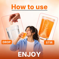 Healthbest Teens Sports Fizz+ Electrolyte Effervescent Tablets with Vitamin C & B12 | Supports Hydration, Energy, Immunity & Focus, No Metallic - 20 Orange Rush Tablets 50gm - 6