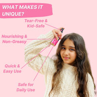 HealthBest Detangler Spray for Kids with Tea Tree Oil 100ml