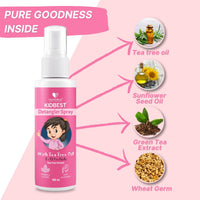 HealthBest Detangler Spray for Kids with Tea Tree Oil 100ml