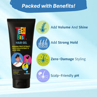 HealthBest Hair Gel For Teens Enriched With Banana Fruit Extract 50 ml