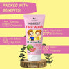 HealthBest Kids Face Wash with Aloe Vera Natural Non-Toxic Watermelon 100ml
