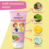 HealthBest Kids Face Wash with Aloe Vera Natural Non-Toxic Watermelon 100ml