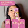 HealthBest Kids Face Wash with Aloe Vera Natural Non-Toxic Watermelon 100ml