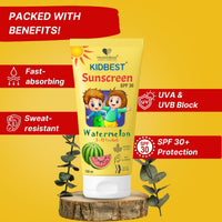 Healthbest Kids Sunscreen SPF 30, PA+++ 100 ml for All Skin Types