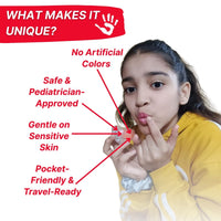 HealthBest Lip Balm for Kids 7gm Pink Watermelon Flavor