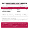 Vlado's Himalayan Organics L-Arginine 1000 mg With Chromium Picolinate Supplement 120 Capsules