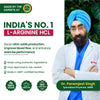 Vlado's Himalayan Organics L-Arginine 1000 mg With Chromium Picolinate Supplement 120 Capsules