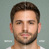 Hues for Him Beard Filler Pencil for Men Black | Waterproof Smudge-Proof | Patchy Beard Solution | Natural Look | Long-Lasting | Made in India