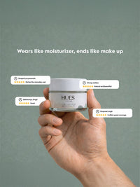 Hues for Him Men’s Color Changing Moisturizer 30g | Hyaluronic Acid & Glycerine | Hydrating Anti-Ageing Face Cream for Men