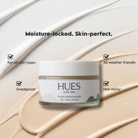 Hues for Him Menâ€™s Color Changing Moisturizer 30g | Hyaluronic Acid & Glycerine | Hydrating Anti-Ageing Face Cream for Men